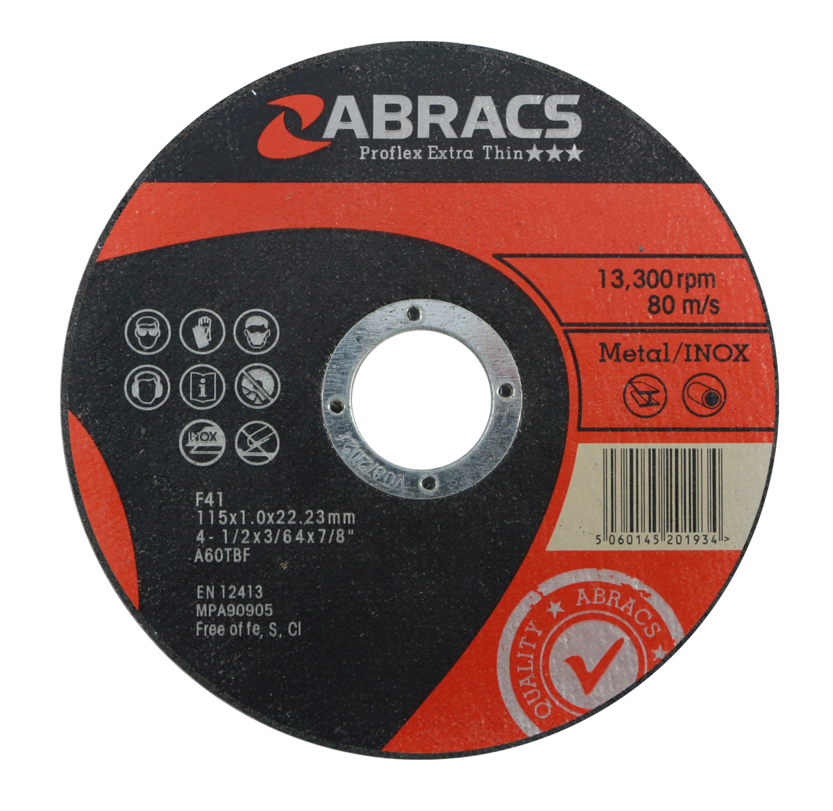 115mm PROFLEX Flat INOX Extra Thin Cutting Disc – Tool-Hub